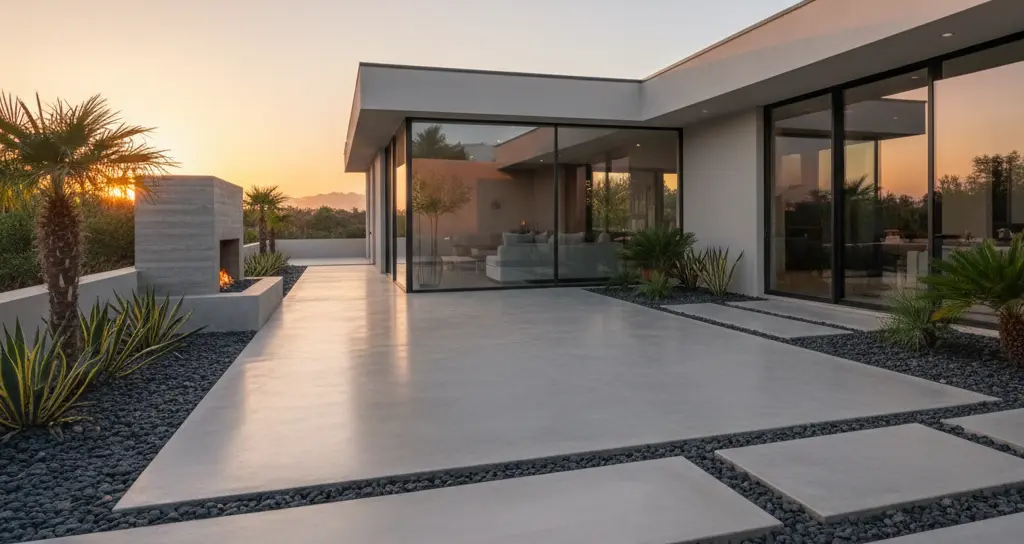 El uso de hormigón en estructuras de jardín un toque moderno