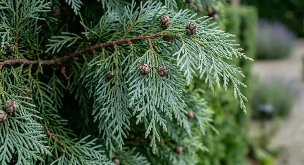 ciprés de lawson detalle