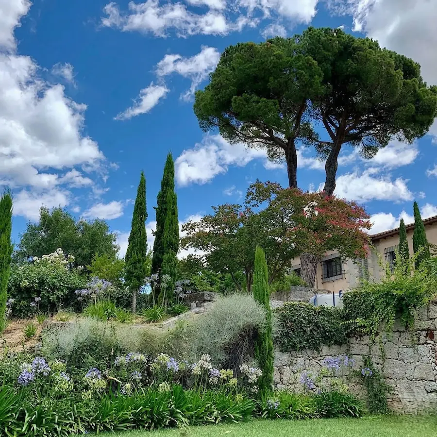 finca en castilla diseño paisajistico