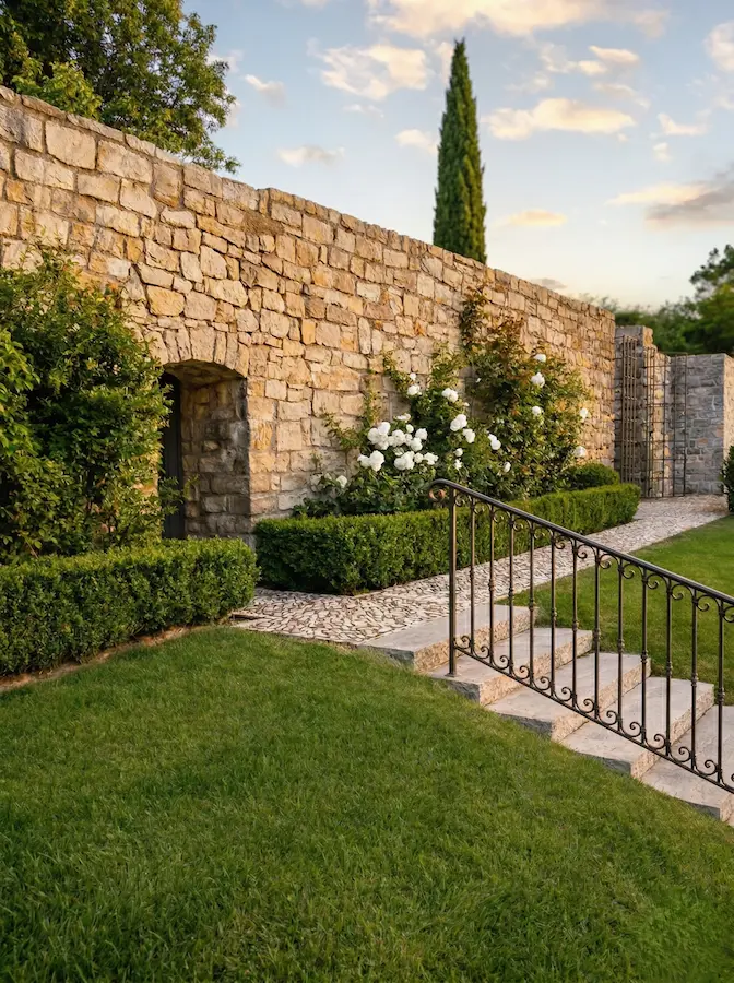 paramentos sin el uso de morteros de unión es la máxima expresión de la mampostería tradicional