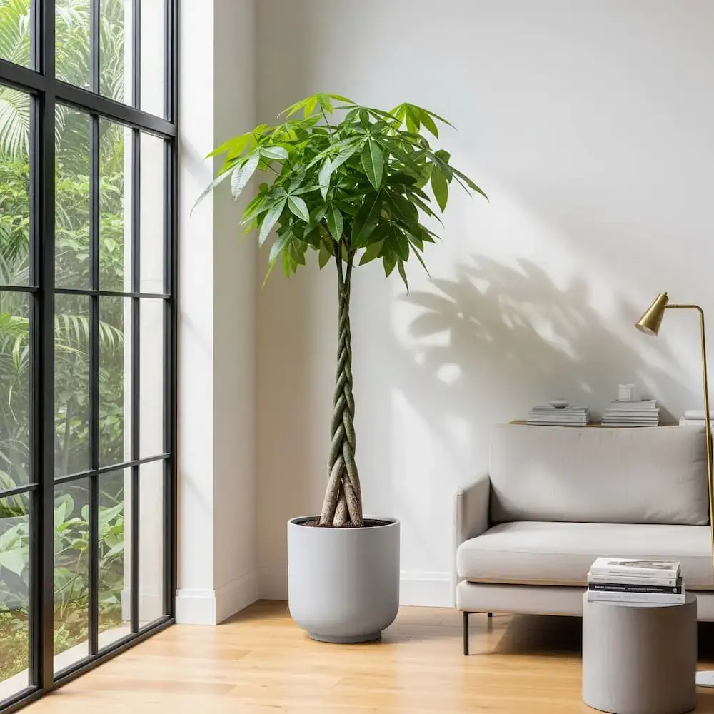 pachira un árbol en el interior