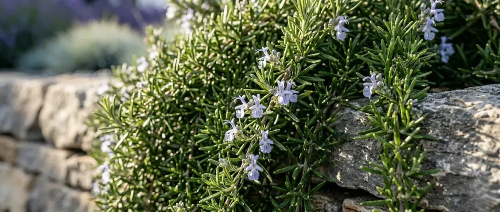 romero rastrero extraordinario para contener taludes y tapizar macizos.