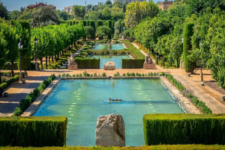 el agua como elemento fundamental en los jardines de los Reyes del Alcázar de Córdoba