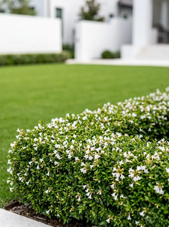 variedad enana excepcionalmente valorada por su compacidad y floración masiva. Sus hojas son muy pequeñas