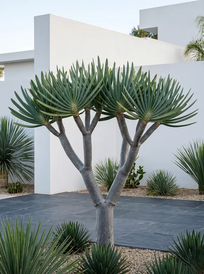 Aloe Plicatilis una monumental planta crasa