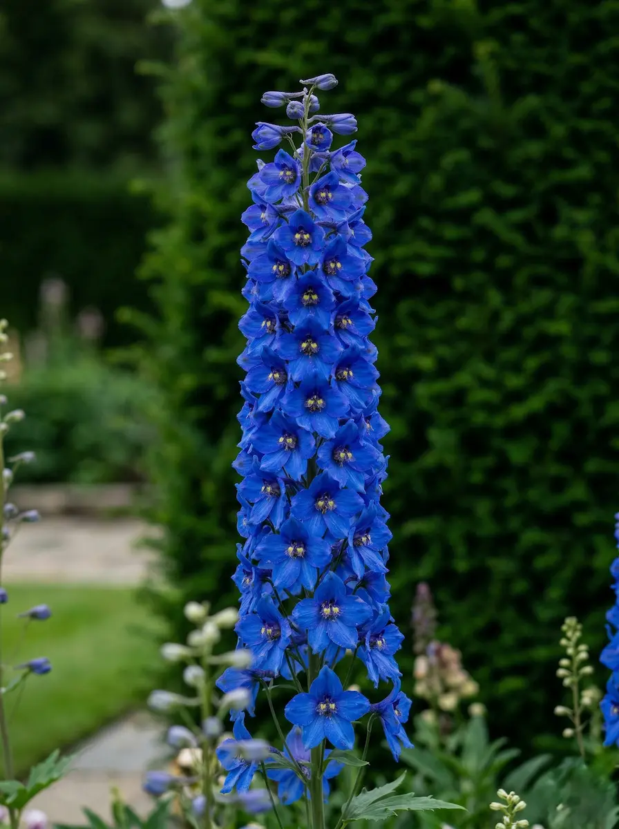 Delphinium azul cobalto