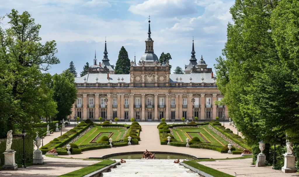 Fachada principal Palacio de la Granja de San Ildefonso