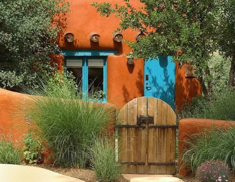 fachada casa estilo mexicano