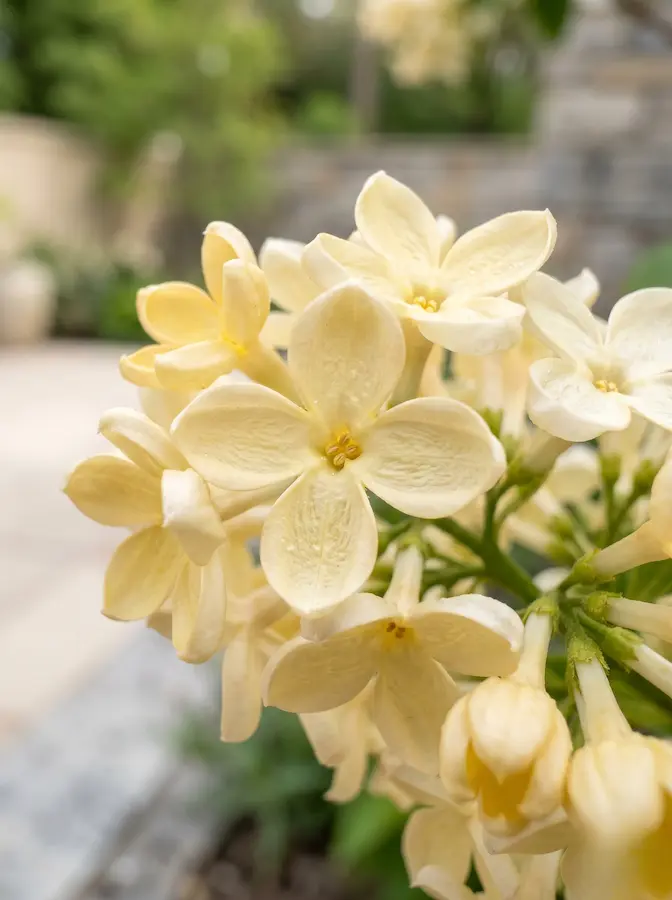 Lilo primrose flores color crema