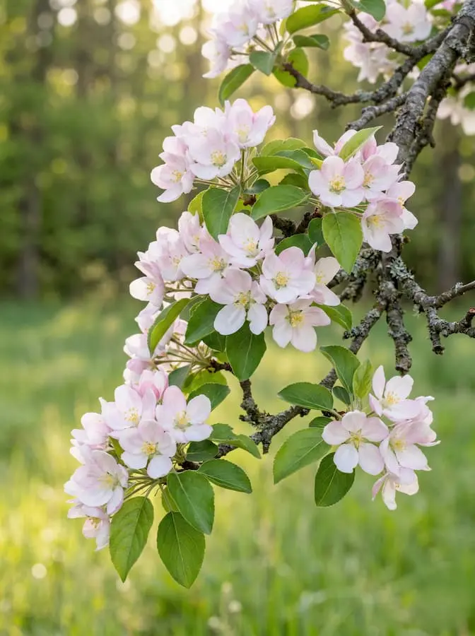 malus sylvestris , manzano salvaje