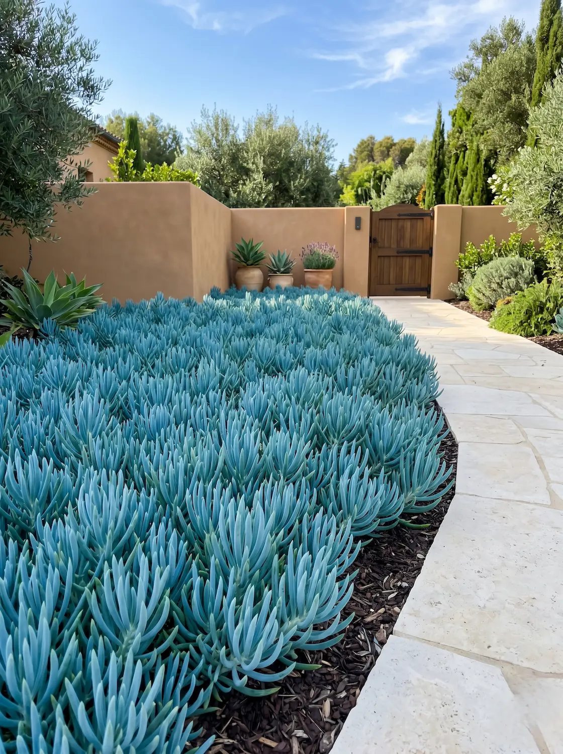 Senecio Azul Como Cubresuelo 1 Inicio