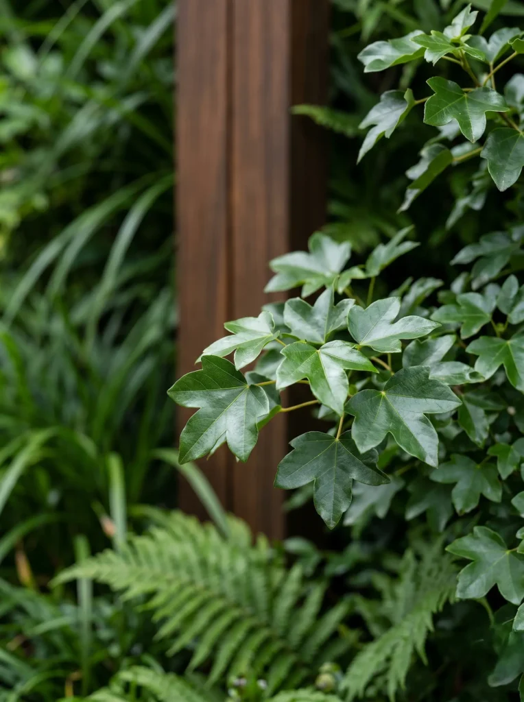 detalle hoja acer monspesollanum | jardinesconestiloblog Detalle Hoja Acer Monspesollanum Arces Ibéricos Color Otoñal Y Estructura En El Jardín Contemporáneo
