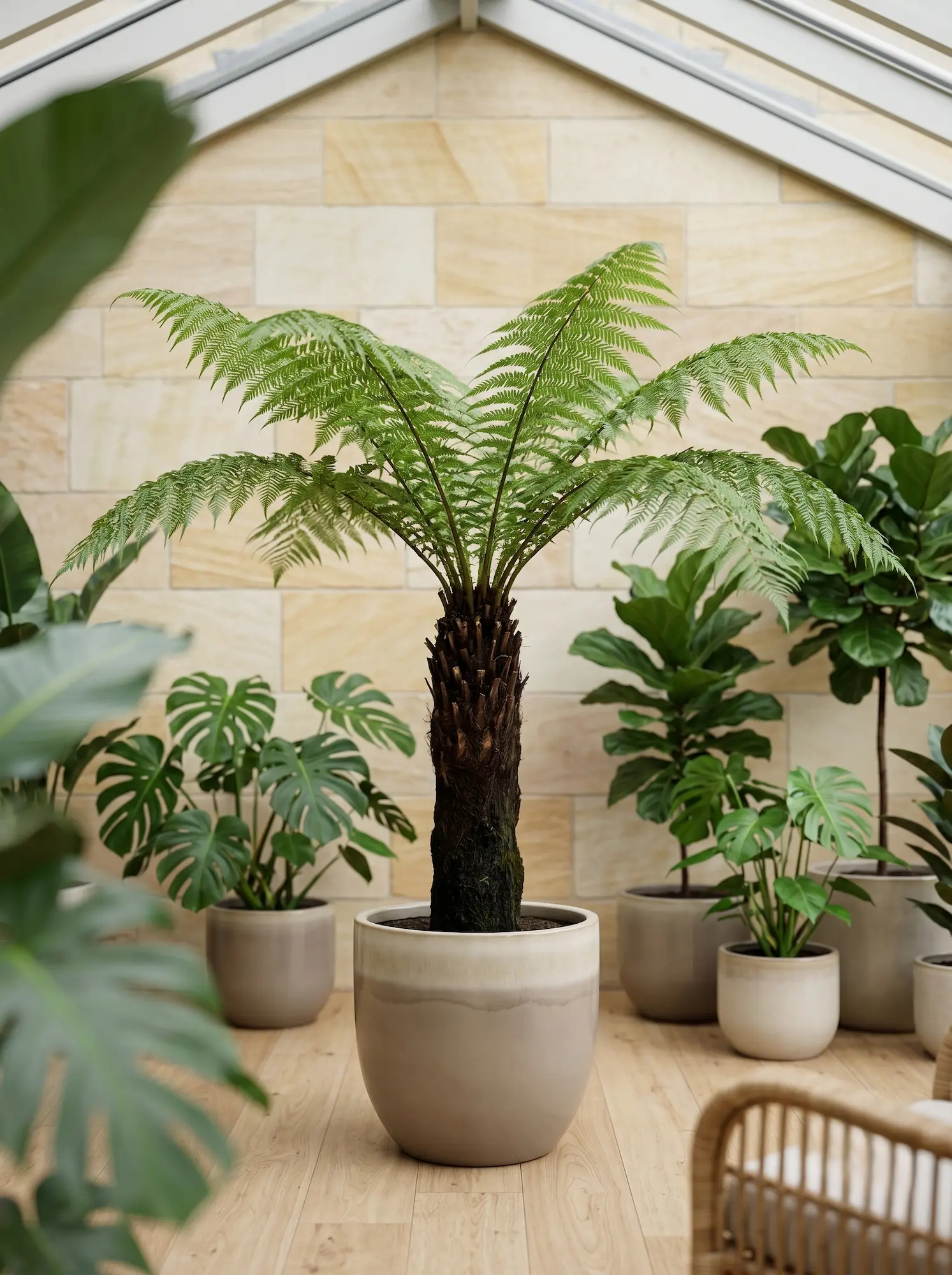 dicksonia antartica jardinesconestiloblog Dicksonia Antartica Interiorismo Paisajístico Tropical Creando Un Rincón Selvático En Tu Salón O Invernadero